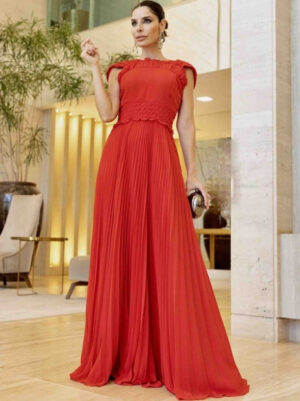 VESTIDO CHIFFON CASINHA DE ABELHA LUZIA FAZZOLLI