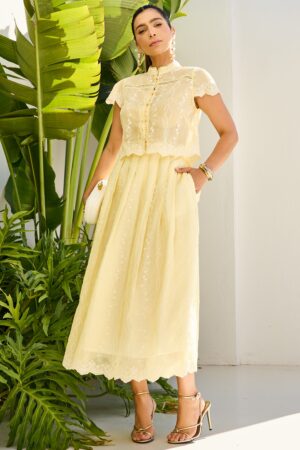 CONJUNTO VOIL BORDADO LUZIA FAZZOLLI